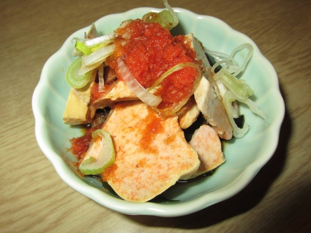 鱼平- お通し「あん肝ポン酢」