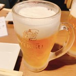 銀座ふくよし - エビス生ビール