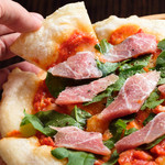 Prosciutto and Arugula Pizza <Medium size>