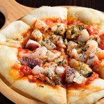 Seafood Pizza <Medium size>