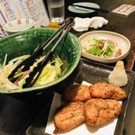 魚BAR 一歩 - 海鮮サラダとふわふわさつま揚げ