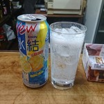伊勢屋酒店 - 氷結レモンロング。