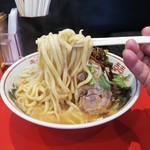 ラーメン 風らいぼう - 麺のリフト