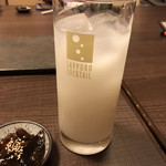 居酒屋　もなみ - カルピス