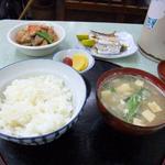 キング食堂 - 「日替わり定食」みそ汁付（８５０円）・２