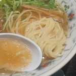 にぼらや - スープ麺アップ