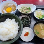 Wagayano Tamago - きり玉丼定食（600円）
                        