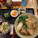 天龍 - 天龍そば定食