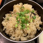 天龍 - 天龍そば定食のじゅーしぃ