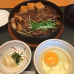 Kisoji - 2019年9月時点  すき焼き定食¥1.058