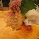 鮨芳 - どろえびとタコ