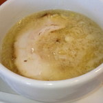 ラーメンにっこう - 柚子白湯つけ汁