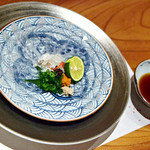 瓢箪の花 - 料理・ふぐ刺し