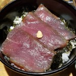 ラーメン巌哲 - 燻製漬け鮪丼(限定飯)