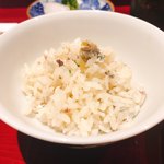 銀座 しのはら - 鮎炊き込みご飯