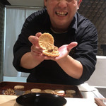 銀座 大石 - 話が弾み 特別に大石シェフver.