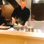 銀座 大石 - 高級フレンチには珍しく今作りのマッシュポテト