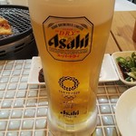 さすらいのカンテキ - ビール 555ジョッキ(税抜)700円 (2019.09.19)