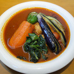カレーリーフ - ｲﾝﾄﾞ風ﾁｷﾝと野菜のｶﾘｰ(900円)