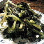 やきとり車屋 - メニューに無し！！行者ニンニクのしょうゆ漬！！これまた絶品でした！