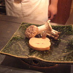 人形町今半 - 調理前のフォアグラ