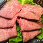 松蘭 - 2012.2.11(土・祝)17時半から予約　今日のローストビーフめっちゃ美味しい！