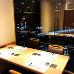 Sushi Jinsei - 個室は綺麗な上野の夜景が！