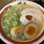 ラーメン暖暮 - 特製ラーメン+半熟卵トッピング