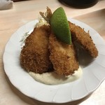 がばちょ - アジフライ（350円）