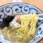 きくや - マグロで作った、濃厚白湯ラーメン