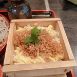 Minami Funabashi Oonoya - セイロ蒸しご飯　とっくりは蕎麦湯