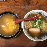 野里飯店 - 天津丼ラーメンセット（800円）