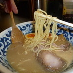 九段 斑鳩 - 特製らー麺　麺