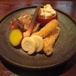 和や　てらさわ - 八寸。