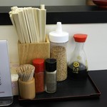 双喜紋 - カウンター上