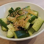 かっぱ寿司 - きゅうりたたき