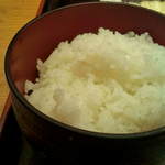 銀座ひかり - ご飯