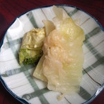 Takachan Udon - 無料の食べ放題の漬物
