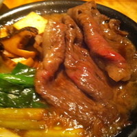 旬房 - 松茸・牛すき煮