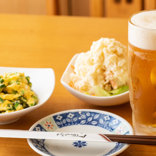 We also offer value sets for 780 yen and all-you-can-eat and drink options with a full menu.