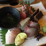 盃屋かづち - 美味しいお刺身たち！