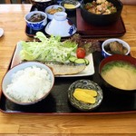 あいおっ子 - 塩サバ定食(日替わり魚定食) 800円