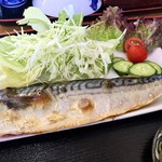 あいおっ子 - 【塩サバ定食(日替わり魚定食) 800円】メインの塩サバ