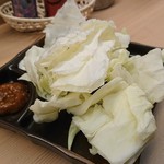 やきとり家 はやっちゃん - バリうまきゃべつ