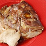 酒と魚菜 さかもと - たいアラ煮付