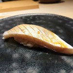 鮨 唐島 - 鯖のお腹の部分