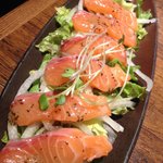 養老乃瀧 - 料理写真:自慢の魚料理☆サーモンのカルパッチョ