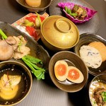 黒毛和牛テールおでん 牛尾 - コース（例）