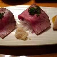 ステーキ・デボン - 前菜○九州産A5特選黒毛和牛のローストビーフ