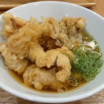 本町製麺所 天 - 【鶏天うどん：アップ】
            鶏天と舞茸天がド迫力Σ(Дﾟ;/)/